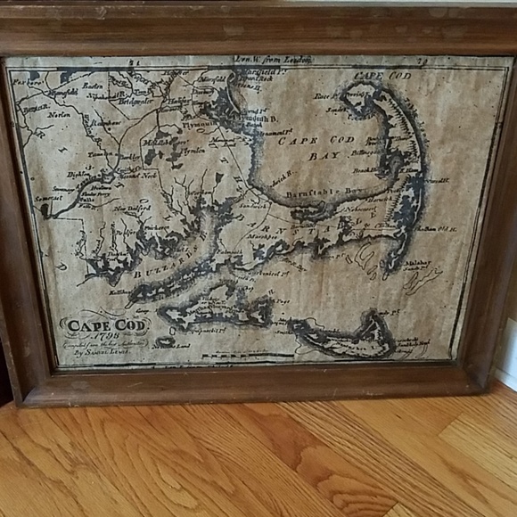 L.G. Healey & Sons Other - 1798 Cape Cod Map Samuel Lewis 25 x 20 Boston